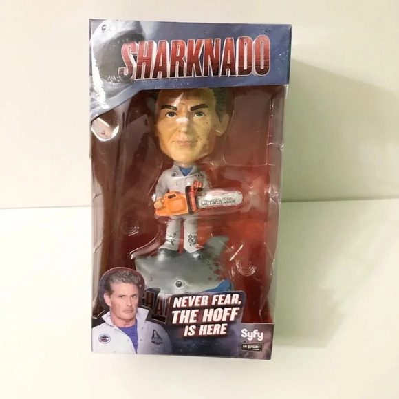 2015 Sharknado The Hoff David Hasselhoff Oh Hell No 7 Inch  Bobblehead Bobble - Picture 1 of 16